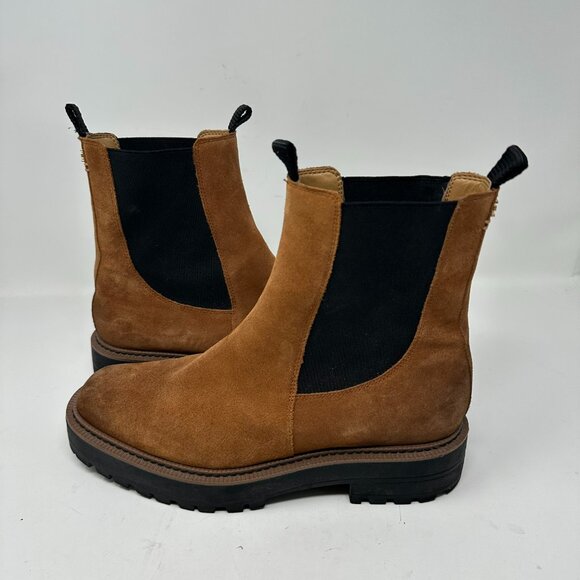Sam Edelman Women's Boots Laguna Suede Chelsea Boots 10M - Picture 4 of 16